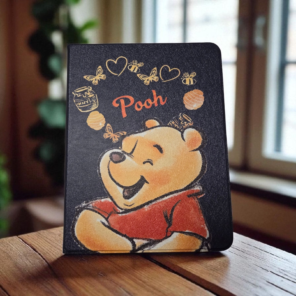 Pooh Black Tablet Case
